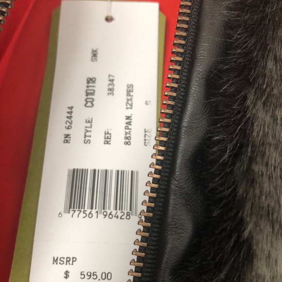 Nicole Miller Faux Fur Artelier Jacket - Picture 7 of 7